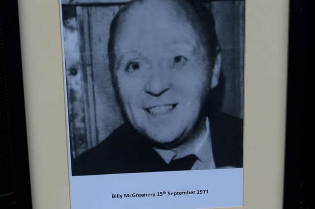 William McGreanery was shot dead on September 15, 1971.