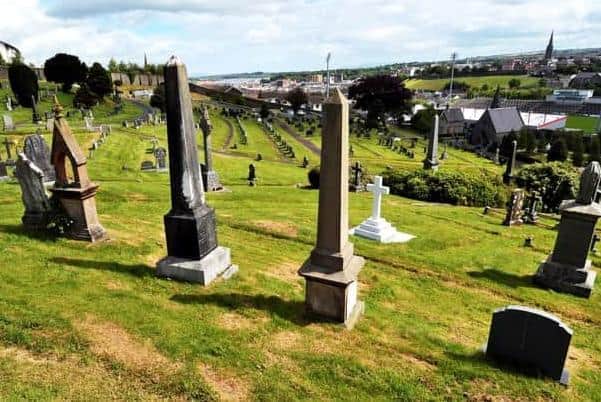 Derry’s City Cemetery nearing capacity. DER2017GS026