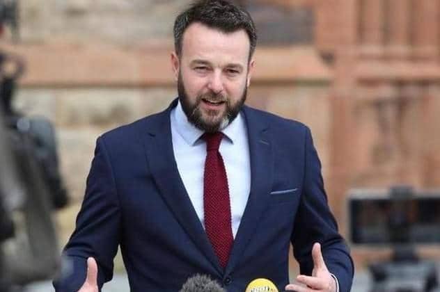 SDLP leader Colum Eastwood