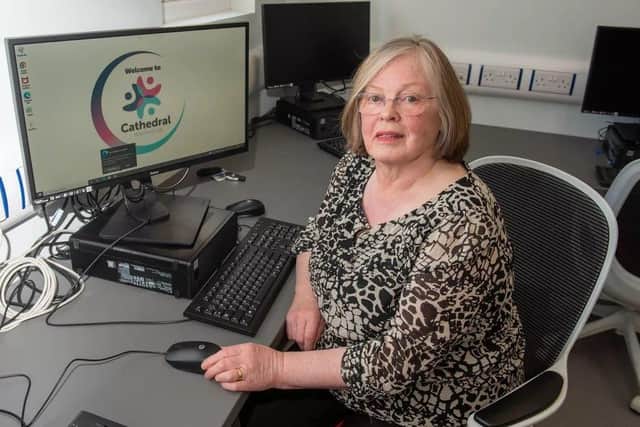 Patsy O'Kane has found that classes in NWRC have given her a new love for life after retiring from her job of 30 years.