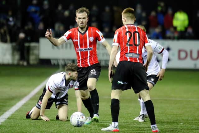 Derry City's Cameron Dummigan has been in superb form this season.