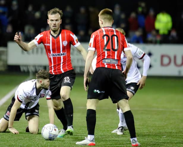 Derry City's Cameron Dummigan has been in superb form this season.