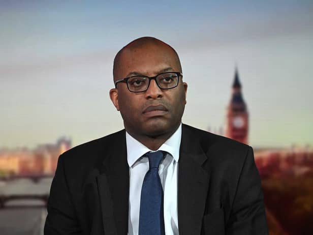 The British Chancellor Kwasi Kwarteng
