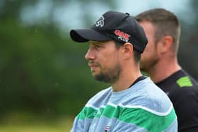 City of Derry Head Coach, Richard McCarter. (Photo: George Sweeney)