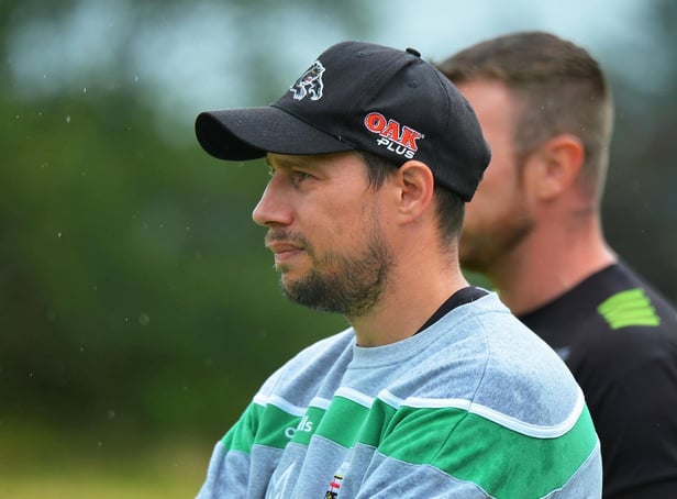 City of Derry Head Coach, Richard McCarter. (Photo: George Sweeney)