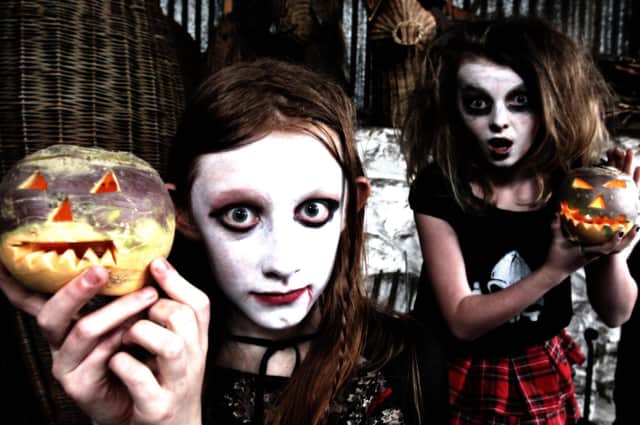 Joe Ayton, a pupil from Moville, wrote: "The faces that are made out of the turnips are made at Hallowe'en to scare the people."