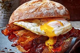 Get your pre-match breakfast bap for £1 on Sunday morning.