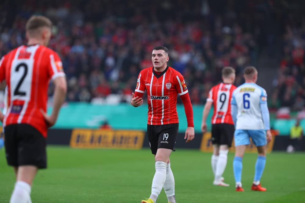 Derry City's Ryan Graydon played a big role in the FAI Cup win over Shelbourne.