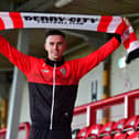 Jordan McEneff signed a two year deal with Derry City. Photo by Kevin Morrison