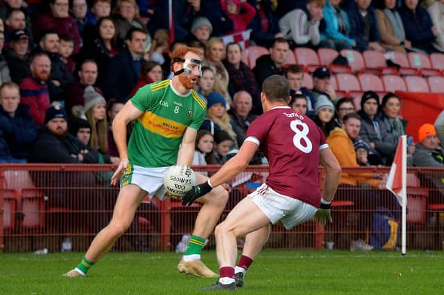 Conor Glass hit 0-2 as Glen advanced to the Ulster Senior Club Championship final against Kilcoo. (Photo: George Sweeney)