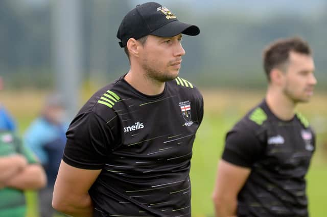 City of Derry Head Coach, Richard McCarter. (Photo: George Sweeney)