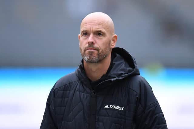 Manchester United manager, Erik ten Hag.