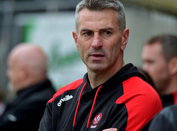 Derry manager Rory Gallagher.