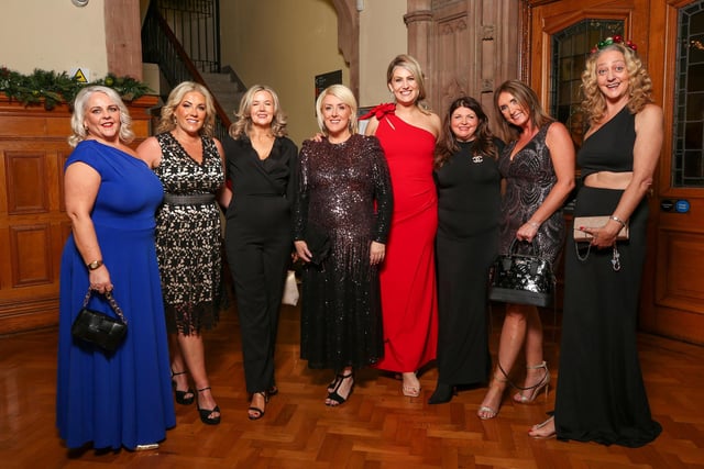Some of the guests who attended the Mayor’s Charity Christmas Night in the Guildhall. Credit ©Lorcan Doherty