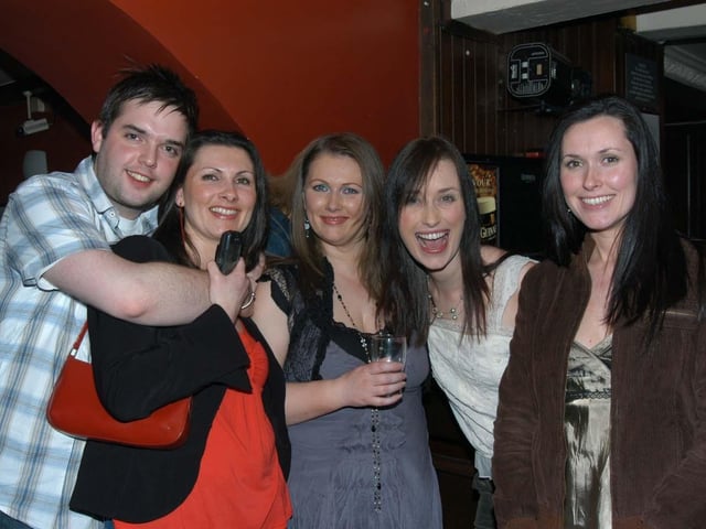 Angela out partying with friends.