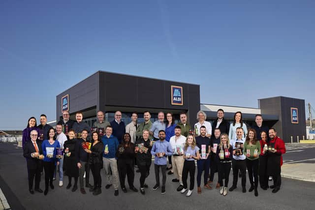 Finalists of this year’s Grow with ALDI campaign showcase their Irish produced products hitting ALDI shelves nationwide from May 23.