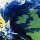 Ireland, England, Scotland, Wales, the Channel, northern France and the North Sea from space. Artist NASA. (Photo by Heritage Space/Heritage Images/Getty Images)