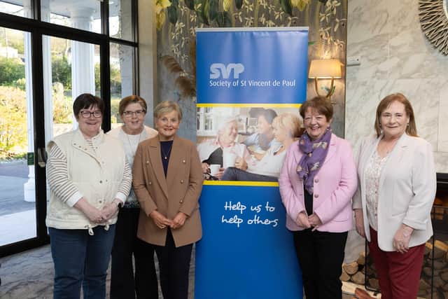 Members of the St Vincent de Paul Society Derry & Strabane meeting in Derry.