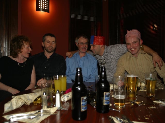 Ferguson Fashion's Christmas do in December 2003