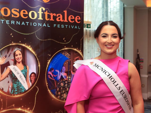 Aoife McGuiggan (McNicholl's Eurospar, sponsor) at the Derry Rose of Tralee selection held in the Everglades Hotel. (Photo - Tom Heaney, nwpresspics)
