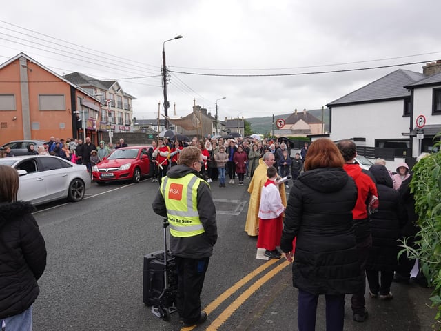 Corpus Christi Procession in Buncrana.