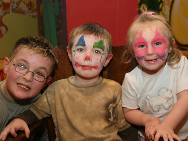 Parties and celebrations April 2005: Caolan Browne.