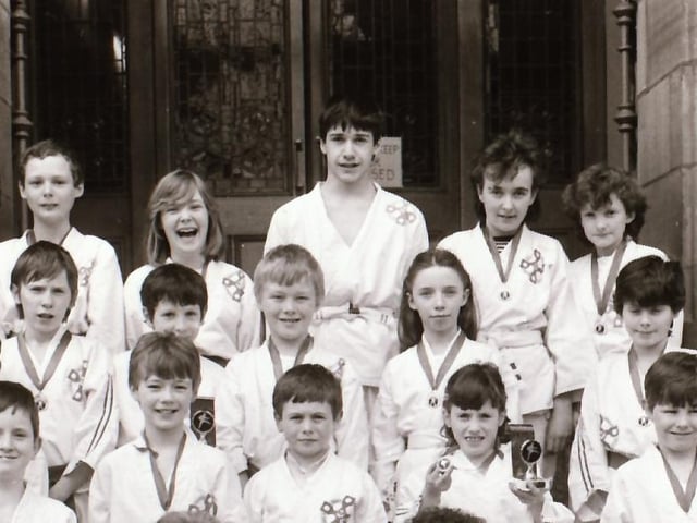 IFA Karate Group at Guildhall after trip to Wales.