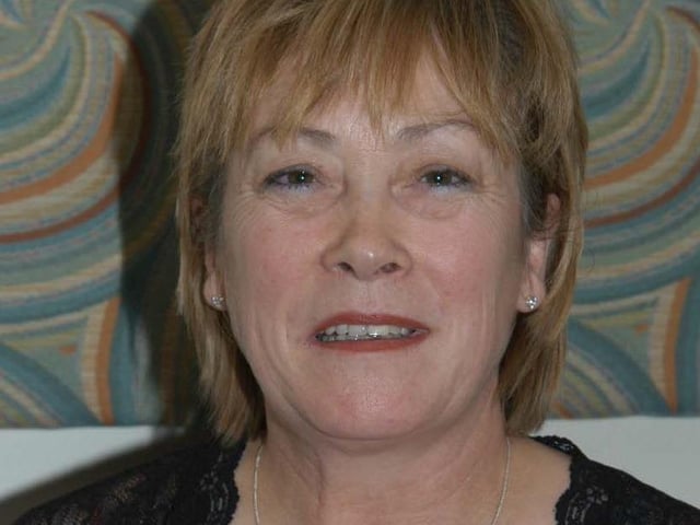 Teresa Kelly spending her birthday with family.