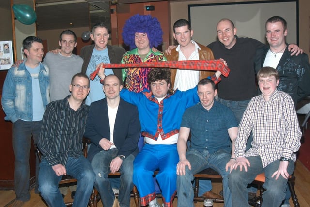 Eamon celebrating his 30th birthday 20 years ago.
