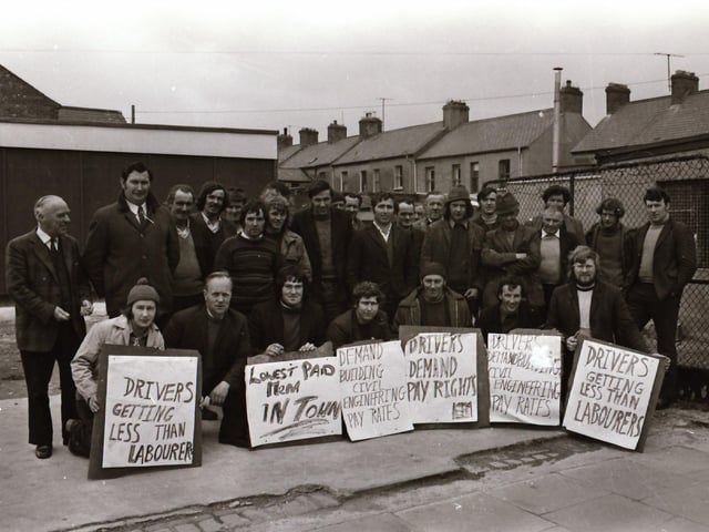 McMonagle drivers go on strike.