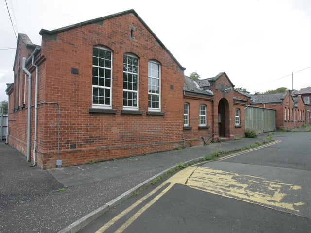 The former British Army military barracks at Ebrington in September 2005 shortly after it was transferred to the Executive.