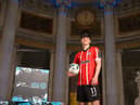 Colm Whelan of Derry City at the launch of the SSE Airtricity League of Ireland 2023 season held at City Hall in Dublin. Photo by Stephen McCarthy/Sportsfile