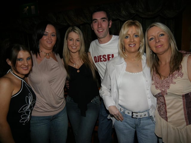 Ciara Quinn out with friends and family.