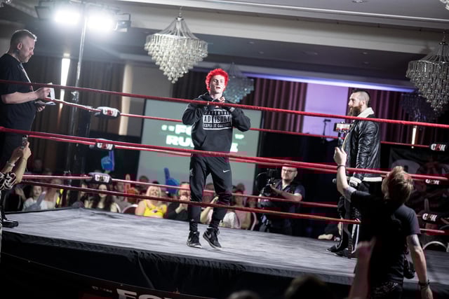 Action from Saturday's Foyle Rumble at the City Hotel. Photographs by Stephen Latimer.