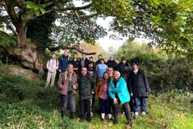 Members of the Playtrail in Derry taking part in nature and conservation activities run by the Woodland Trust. The group has received a £19,792 grant from The National Lottery Community Fund to run an outdoor activity programme in Faughan Valley. (Photo: Robert Watson/ WTNI)