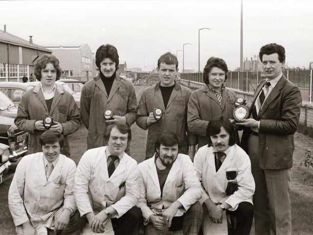 Darts teams at Maydown.