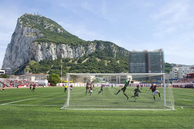 The Victoria Stadium in Gibraltar is undergoing renovations and won't host Derry City's first round Uefa Conference League tie against Bruno's Magpies.