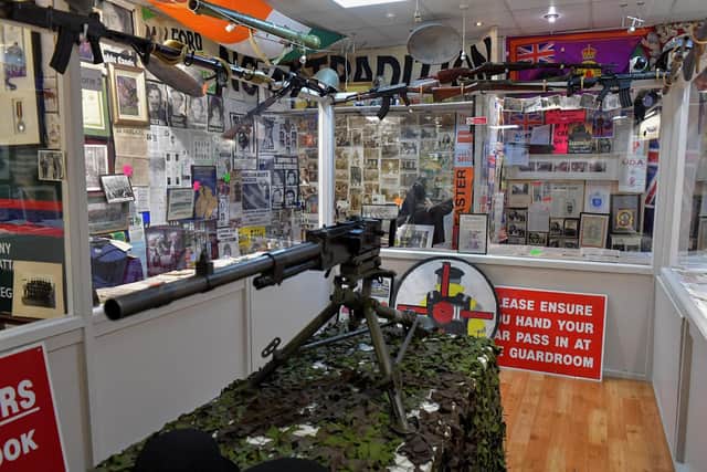 The interior of the Bedlam Museum on Derry’s Shipquay Street. Photo: George Sweeney
