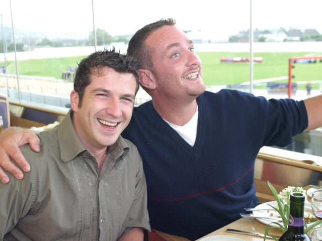 Getting out of Derry for a Day, at the Lifford Races back in July 2004.