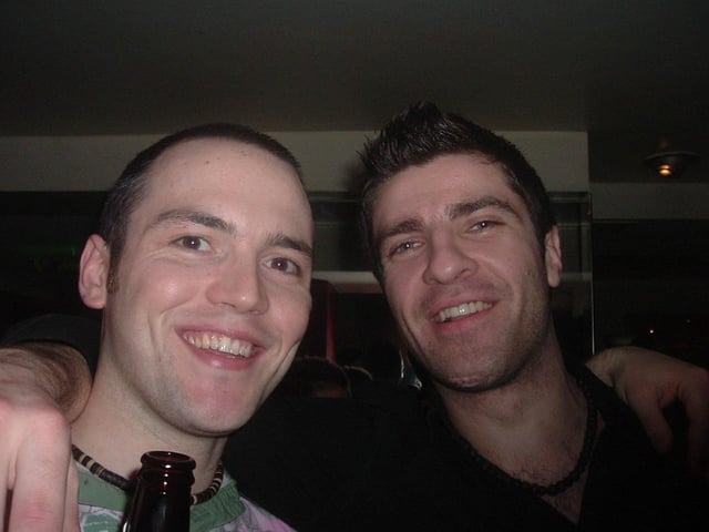 Out and about in Derry in February 2006.
