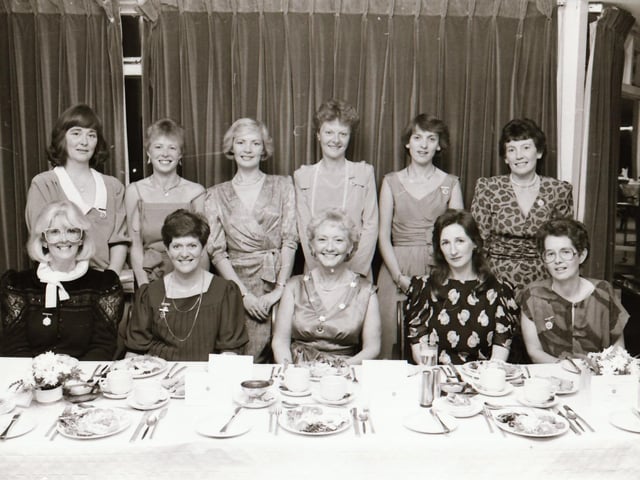 Ladies Circle 15th birthday dinner at Glen House.