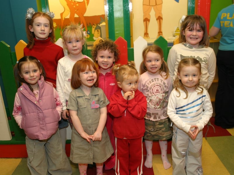 Party time back in 2004: Zara Anderson.