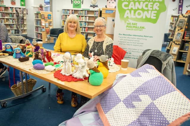 Derry Central Knit and Natter group members