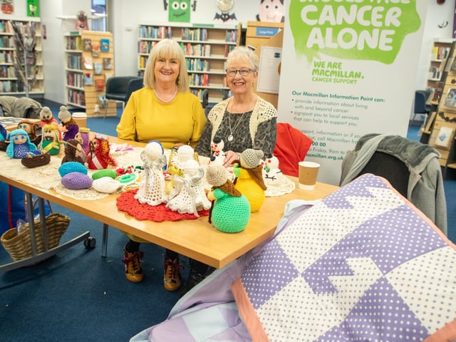 Derry Central Knit and Natter group members
