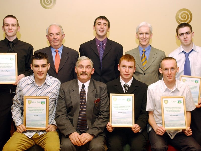 CLG Beart awards back in 2003.