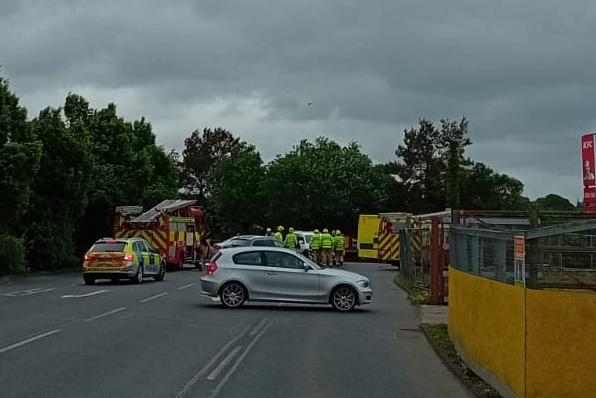 The incident was dealt with by 9.05pm.