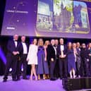 The Ulster University team on winning University of the Year 2024.