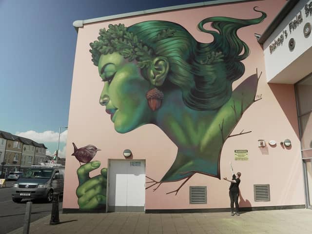 The Dryad by Friz, Central Drive, Creggan.