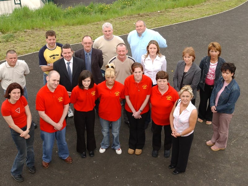 Galliagh Community Festival Committee and Shantallow Community Arts Association attending a management training and leadership programme at Creggan Country Park.