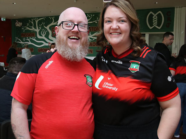 Emmett and Emma pictured at Daire’s Day Coffee Morning held in Sean Dolan’s GAC. (Photo - Deirdre Heaney, nwpresspics)